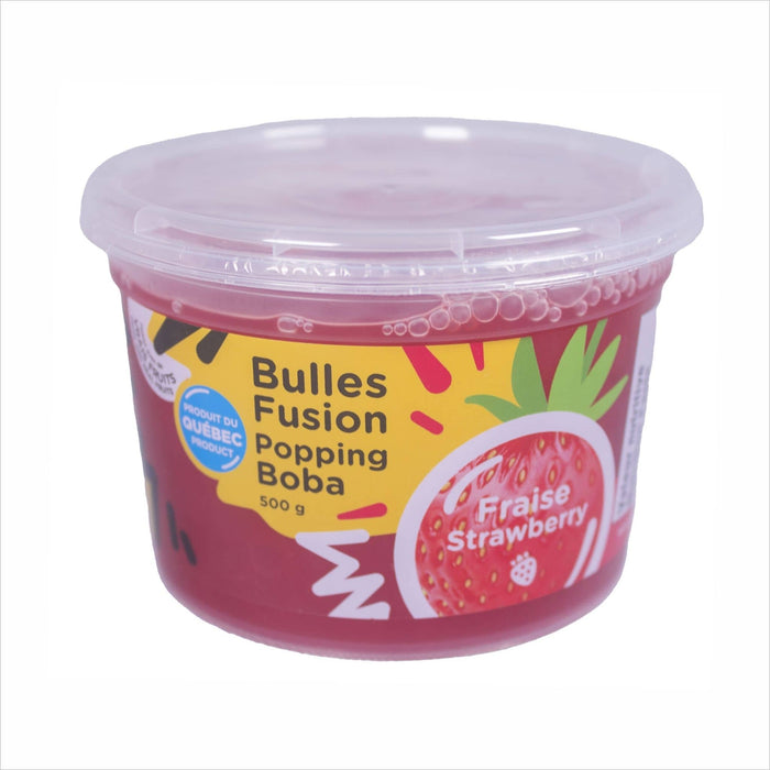 Bulles FUSION aux fraises