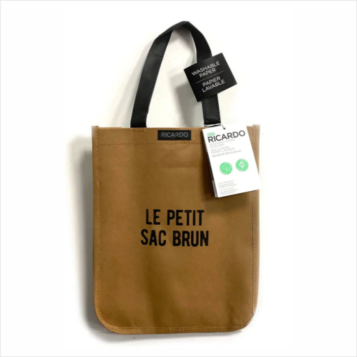 Sac pour 2 Bouteilles '' Le Petit Sac Brun ''