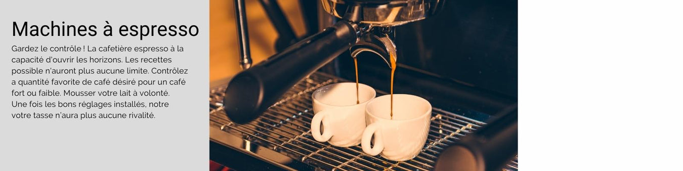 Machines à espresso