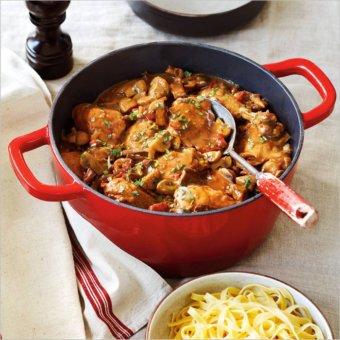 Cocotte Rouge en Fonte Émaillée ( 4.73 litres )