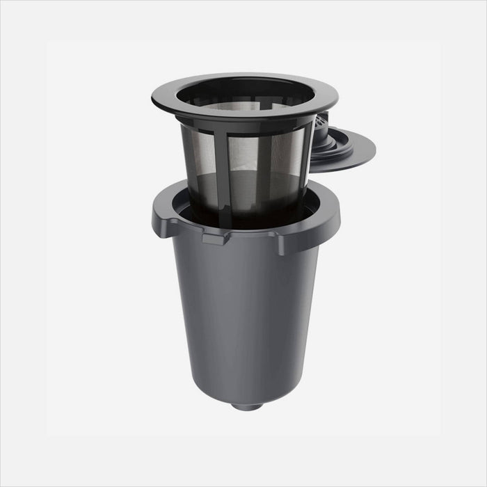 Porte-filtre réutilisable avec filtre à café réutilisable