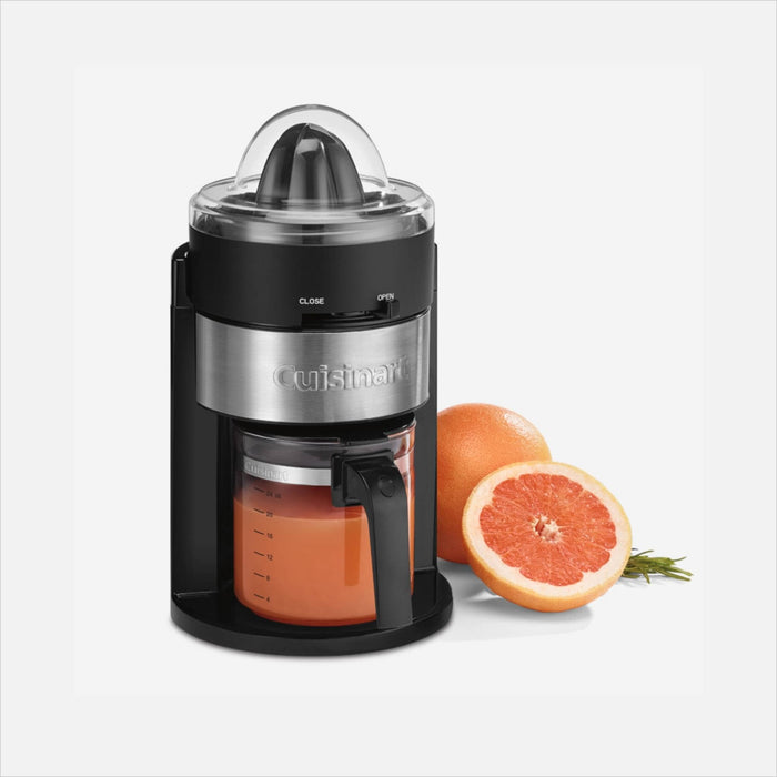Presse-agrumes avec carafe en verre