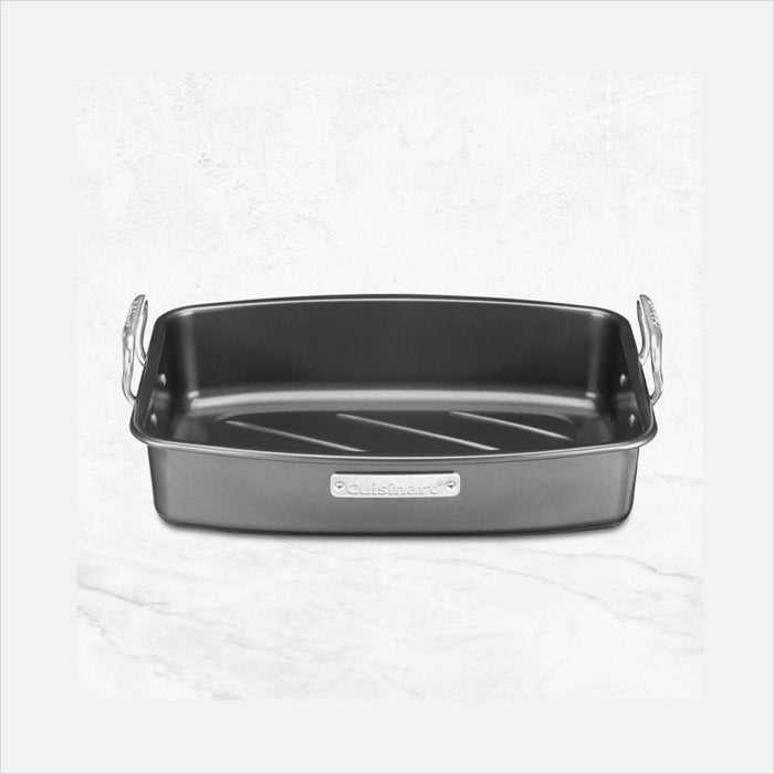 Plat à rôtir et à Lasagne avec grille en V ( 17 Po x 13 Po ) - Antiadhésif