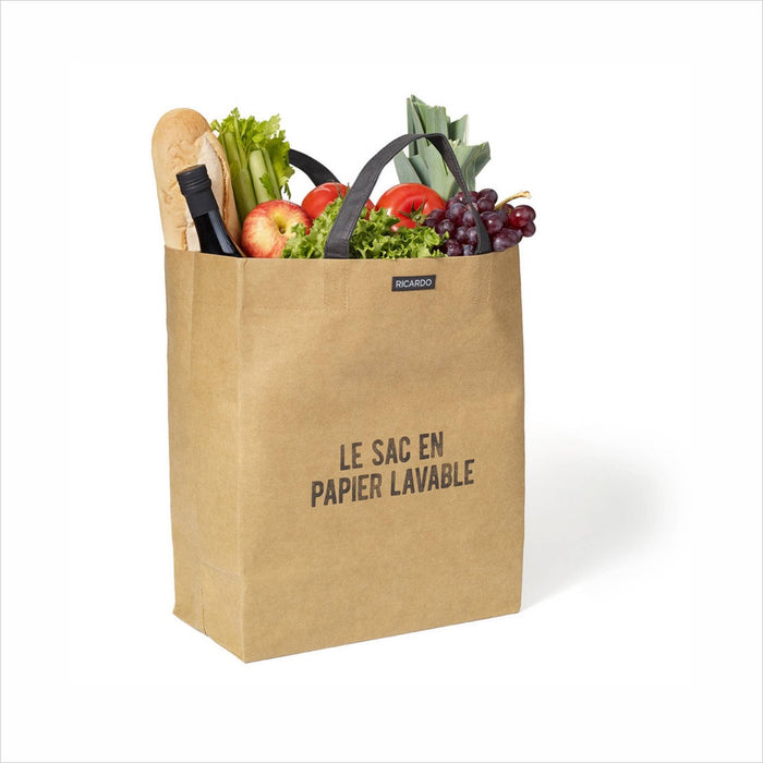 Sac d’épicerie en papier brun